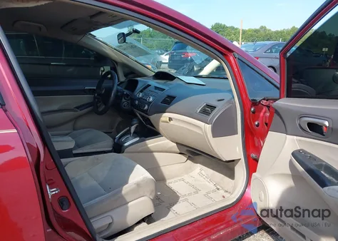 2010 Honda Civic Lx из США, поврежденный, VIN 2HGFA1F55AH502162